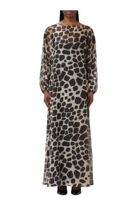elegant-giraffe-print-dress