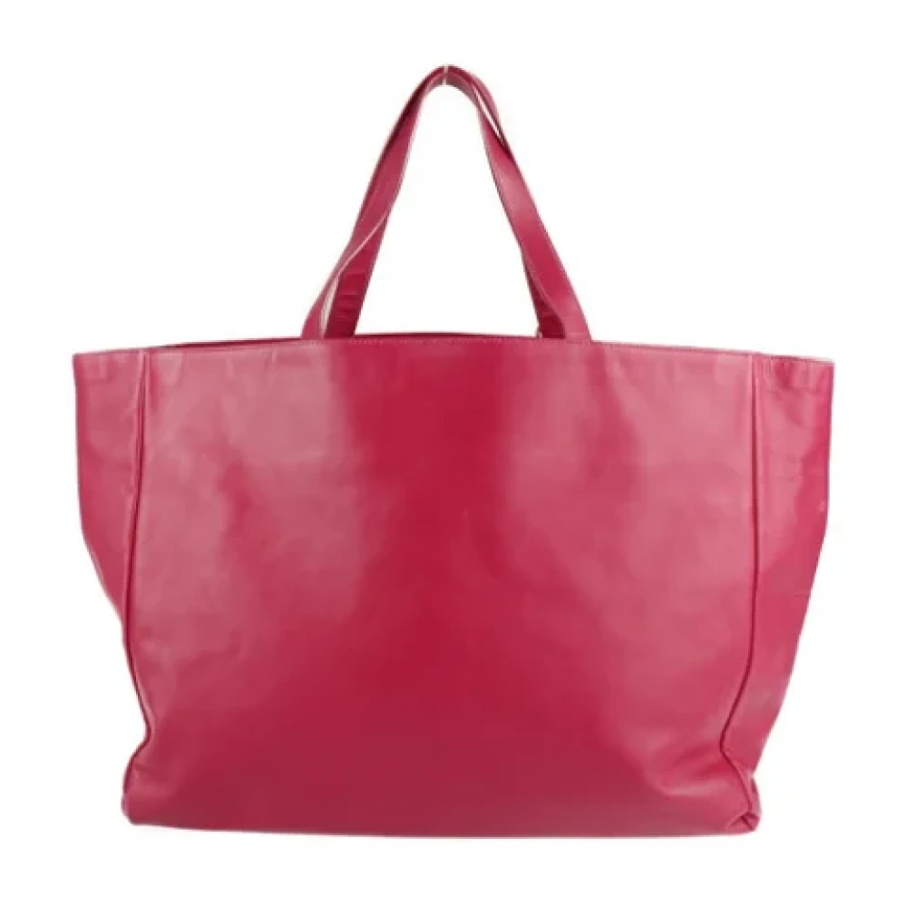Yves Saint Laurent Vintage Pre-owned Fabric totes Pink Dames