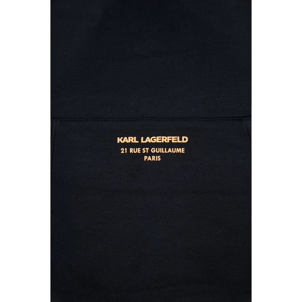 Karl Lagerfeld Dames Sweater met rits Black Dames