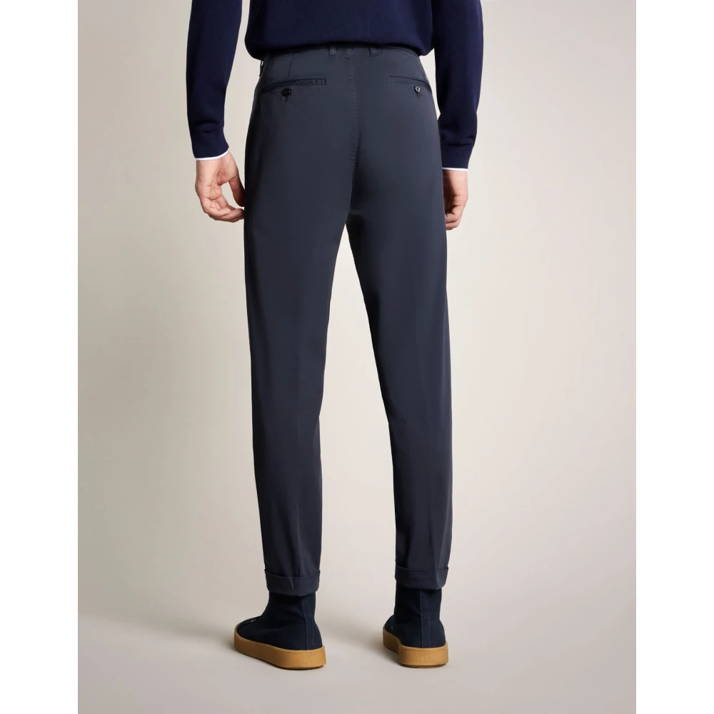 Fay Slim-fit Trousers Blue Heren