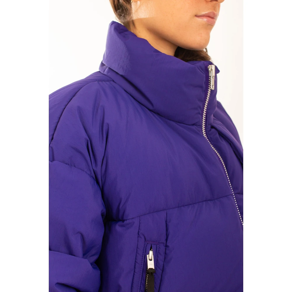 Y-3 Puffer Jacket in Cpurpl Purple Dames