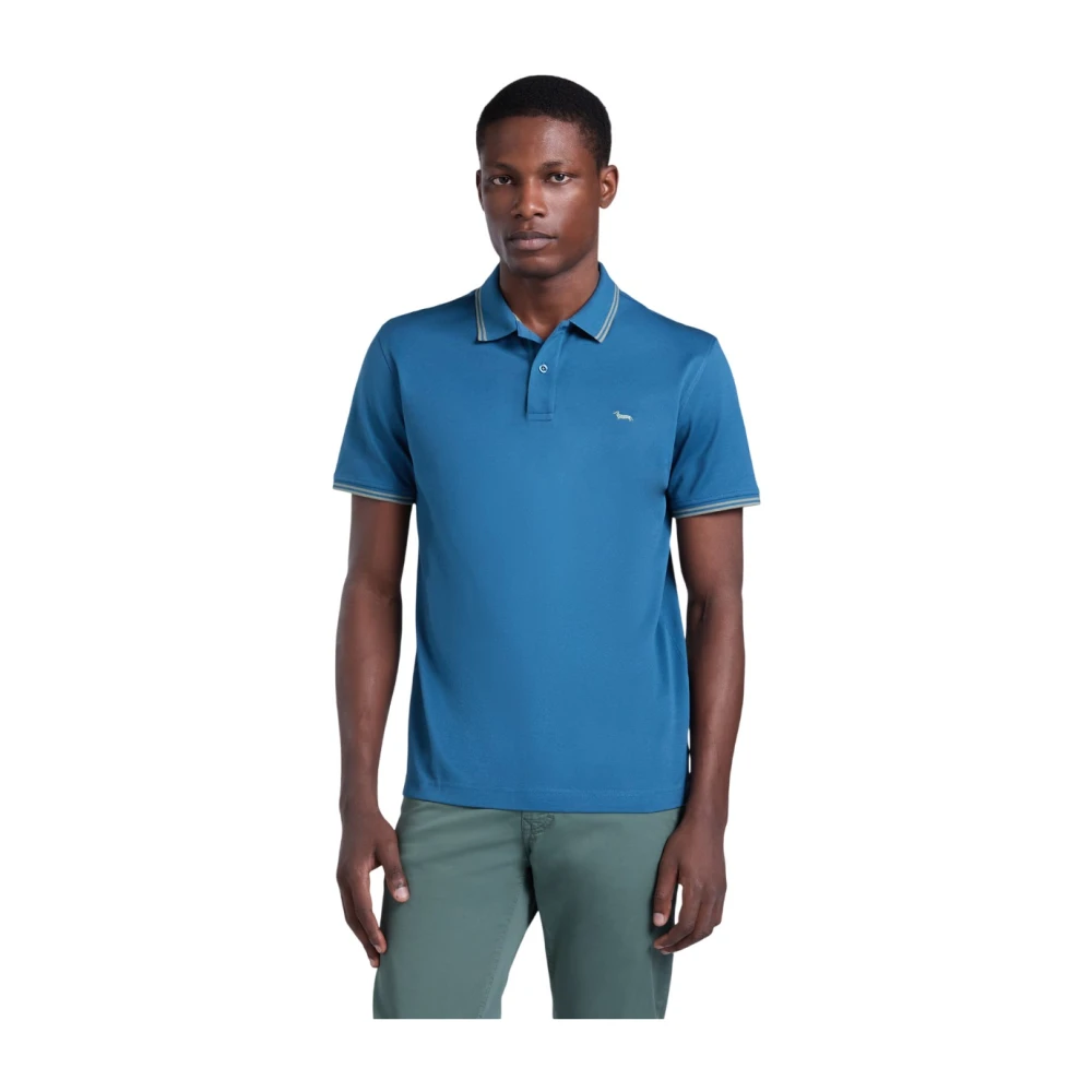 Harmont & Blaine Men's Blue T-Shirts And Polos China - Polo Shirts - M - Tops