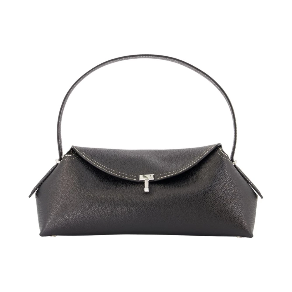 Totême Black T-Lock Shoulder Bag - Female - Handbags - One Size - Bags