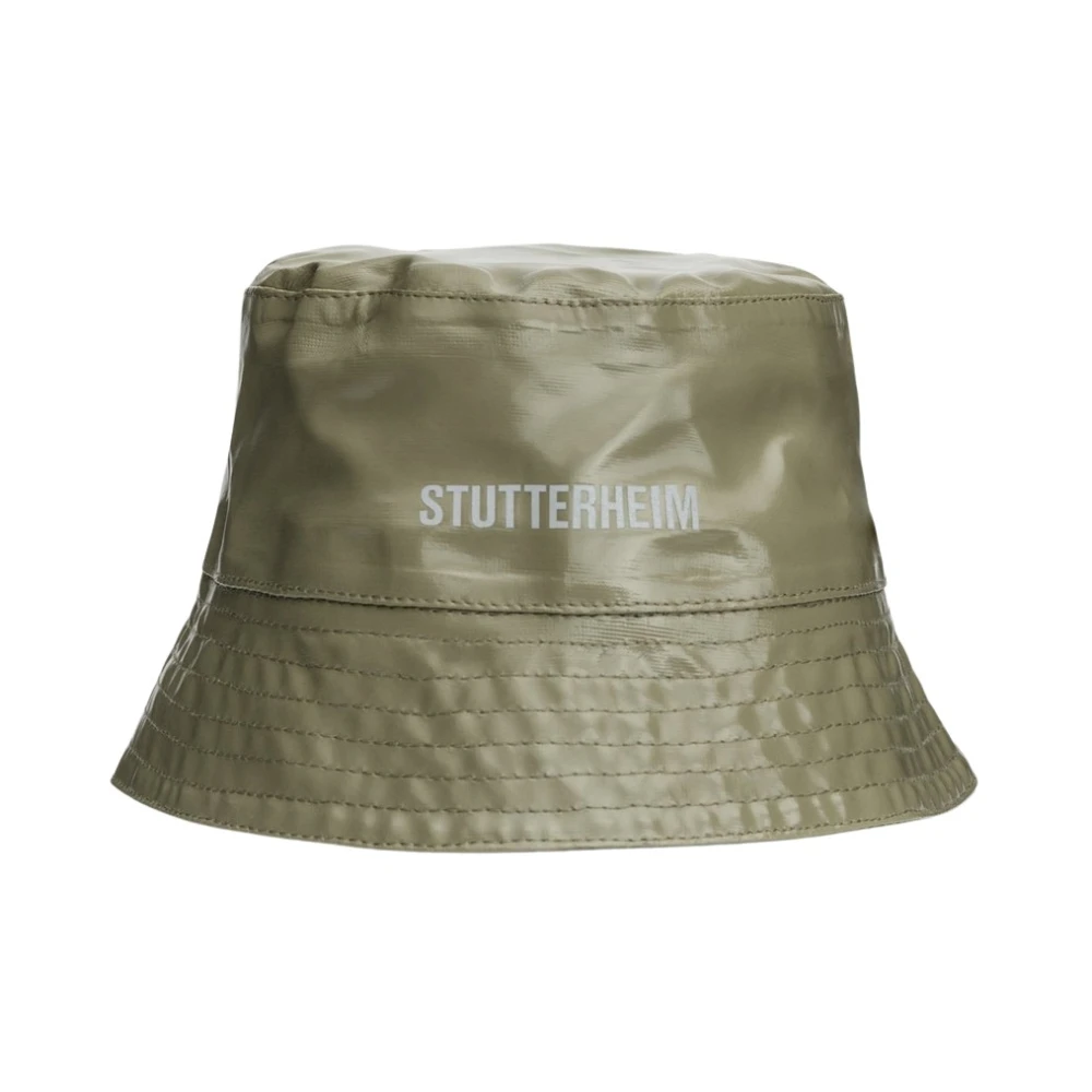 Stutterheim Opal Waterdichte Bucket Hoed Green Dames