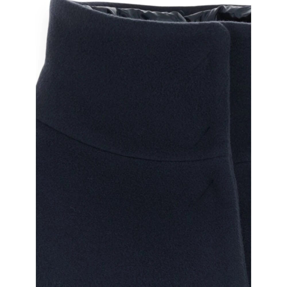Herno Moderne Dubbele Jas Blue Dames
