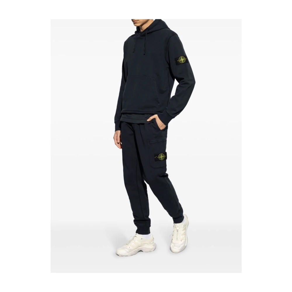 Stone Island Blauwe Sweater Collectie Blue Heren