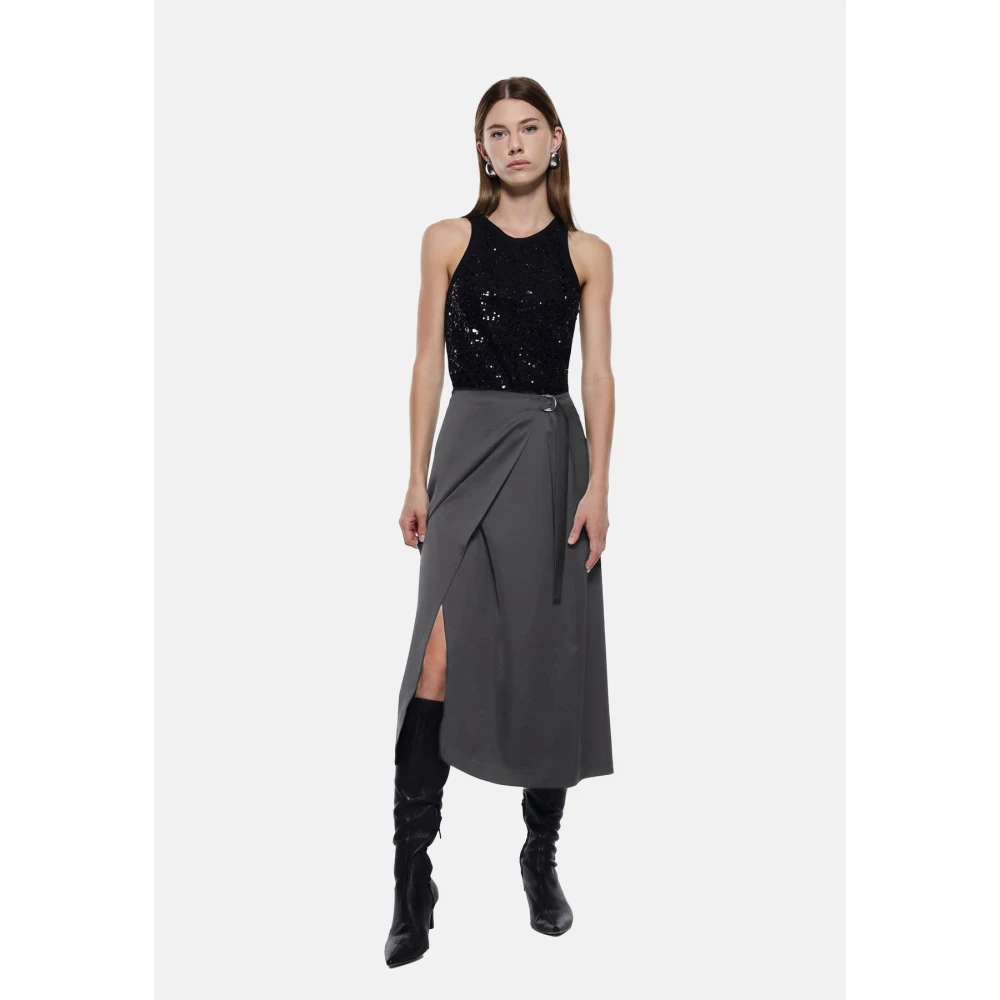 Imperial Stijlvolle Rok voor Vrouwen Gray Dames
