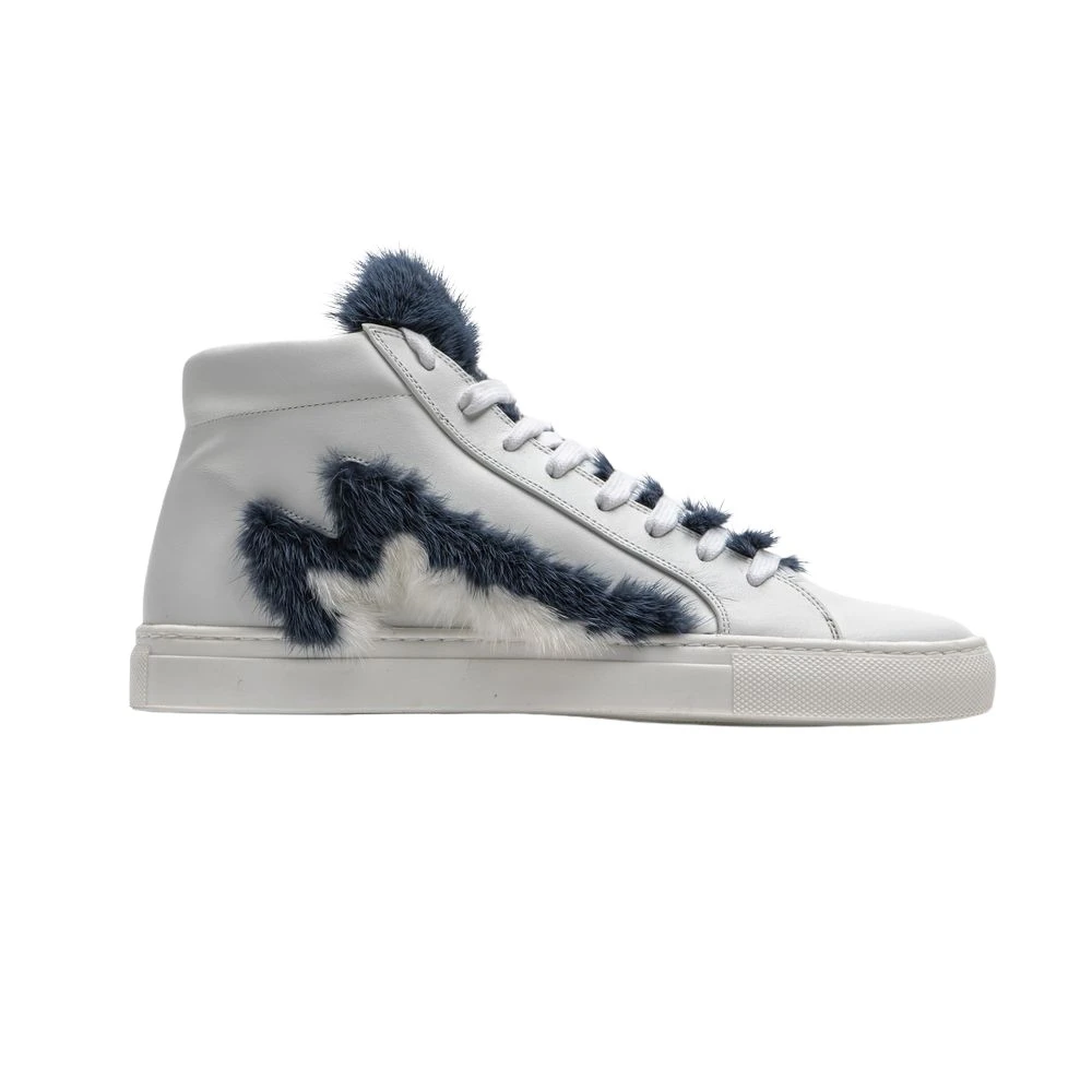 Mr&Mrs Italy White Leather Women's Sneaker - EU36/US6 - Image 2