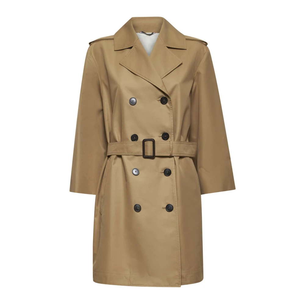 Max Mara Weekend Beige Jassen voor Weekenduitjes Beige Dames
