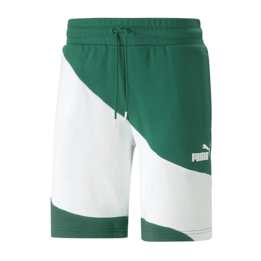 Puma Power Cat Short Voetbalshorts Green Heren