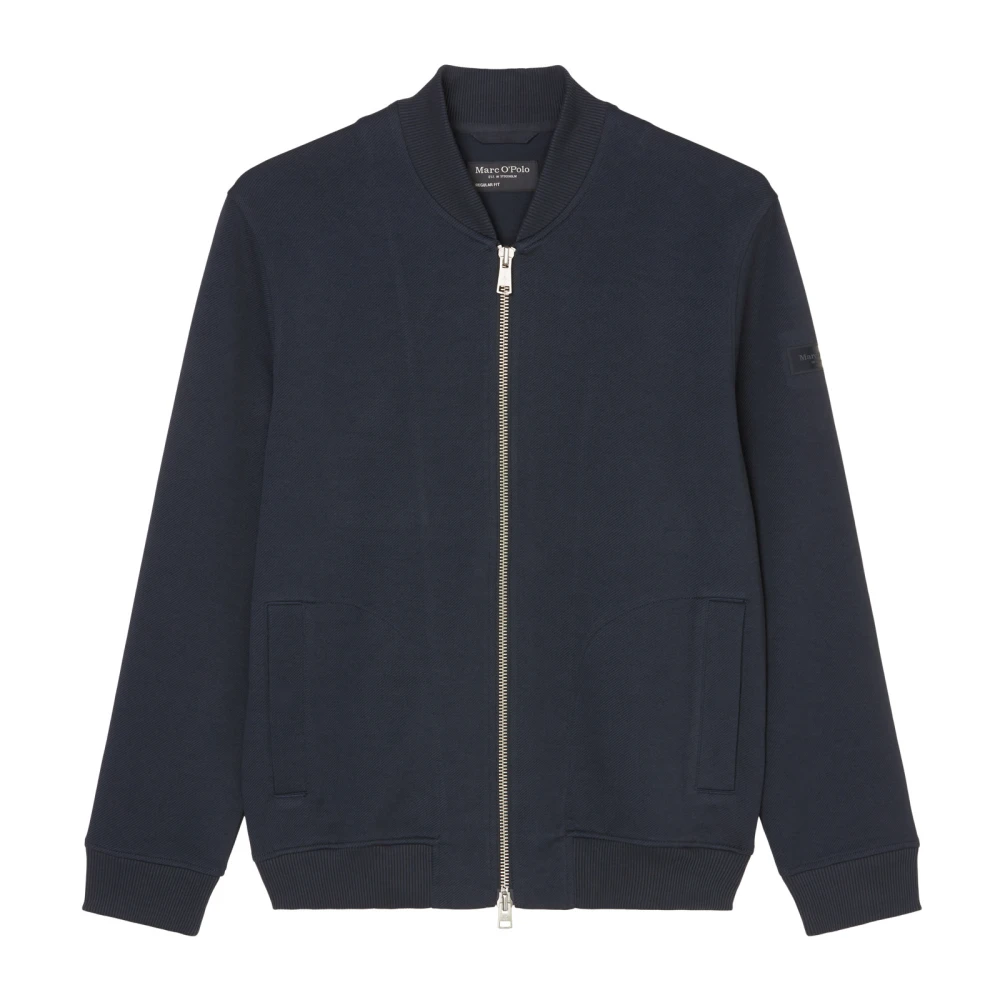 Marc O'Polo Blouson sweatjack regular Blue Heren