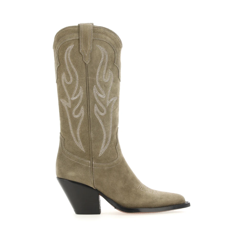 Sonora Cowboy Boots Green, Dam