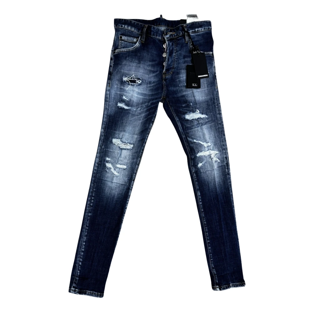 Dsquared2 Stijlvolle Jeans voor Mannen Blue Heren