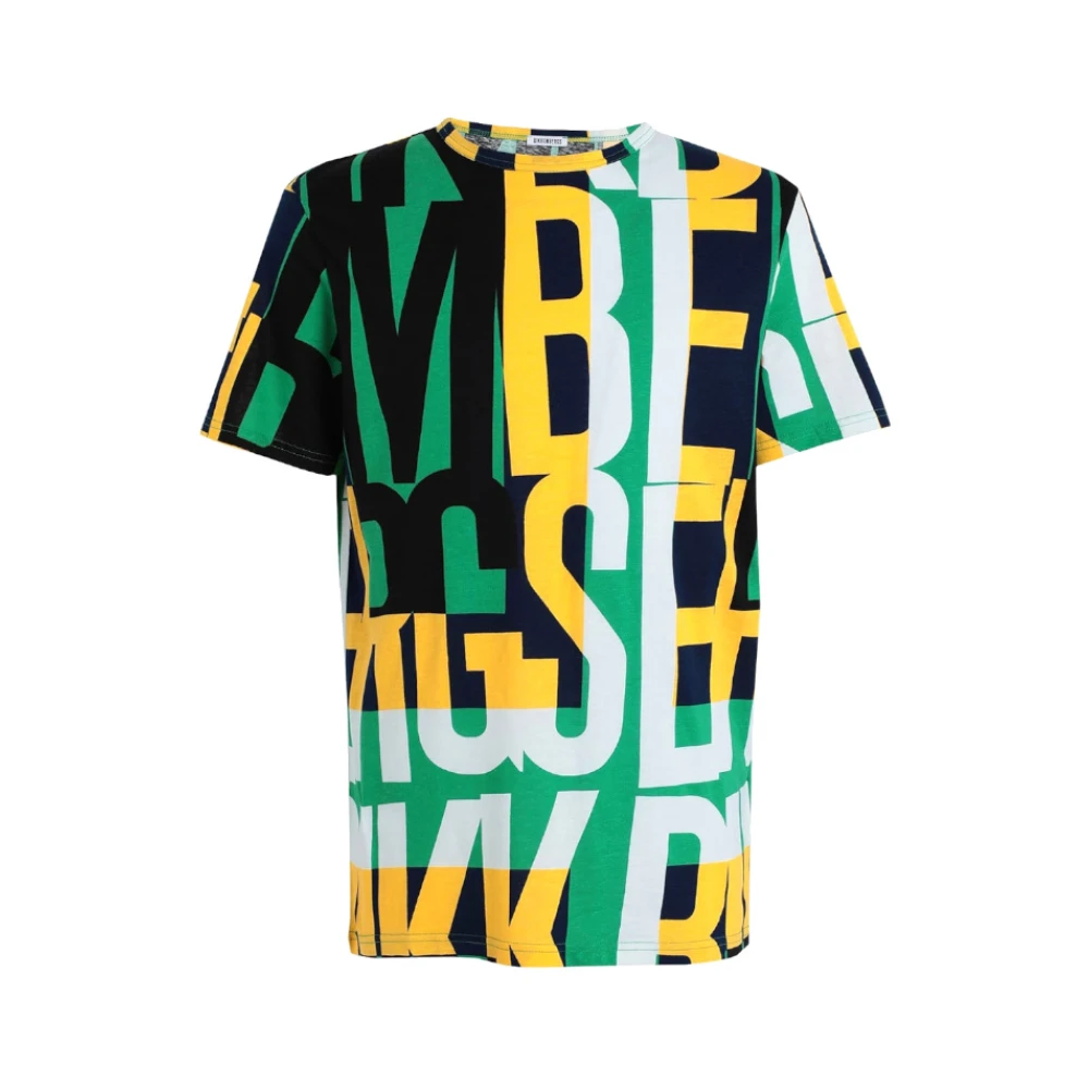 Bikkembergs Men's Multicolor T-Shirt - T-Shirts - S - Tops
