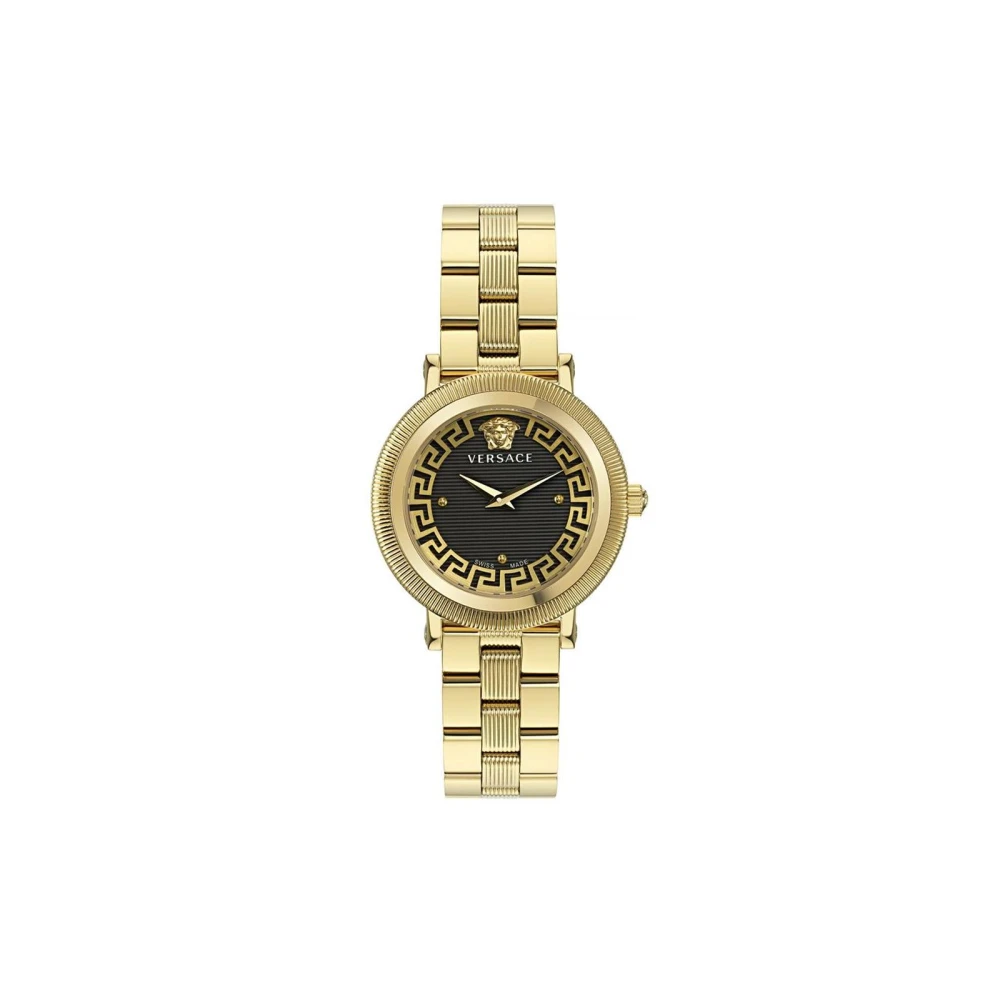 Versace Women's Yellow Stainless Steel Dress Watch