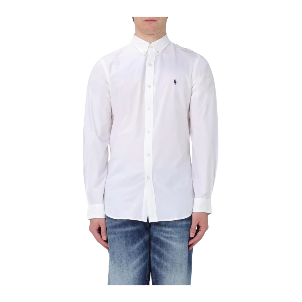 Polo Ralph Lauren Men's White Classic Cotton Shirt