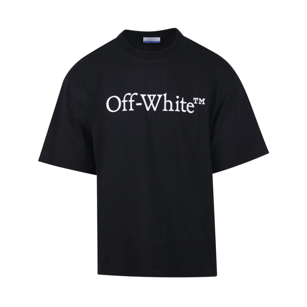 Off White Bookish Skate T-Shirt Black Heren