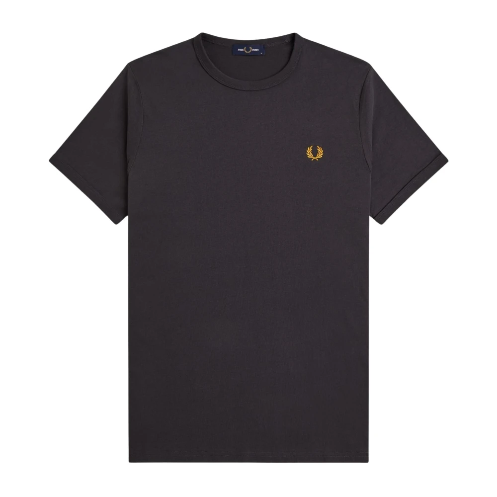 Fred Perry Men's Gris T-Shirt Ringer - Image 3