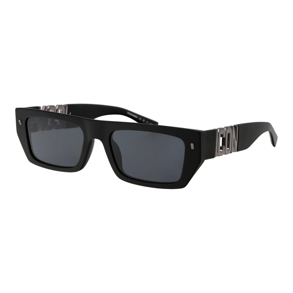 Dsquared2 Men's Black Sunglasses, 54 Mm, Icon 0011/S Sunglasses