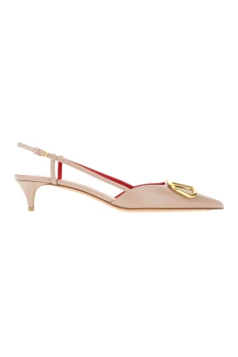 Vlogo Signature Calfskin Slingback Pump 40mm