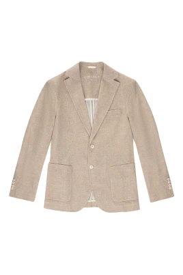 Basic Jacket in Herringbone