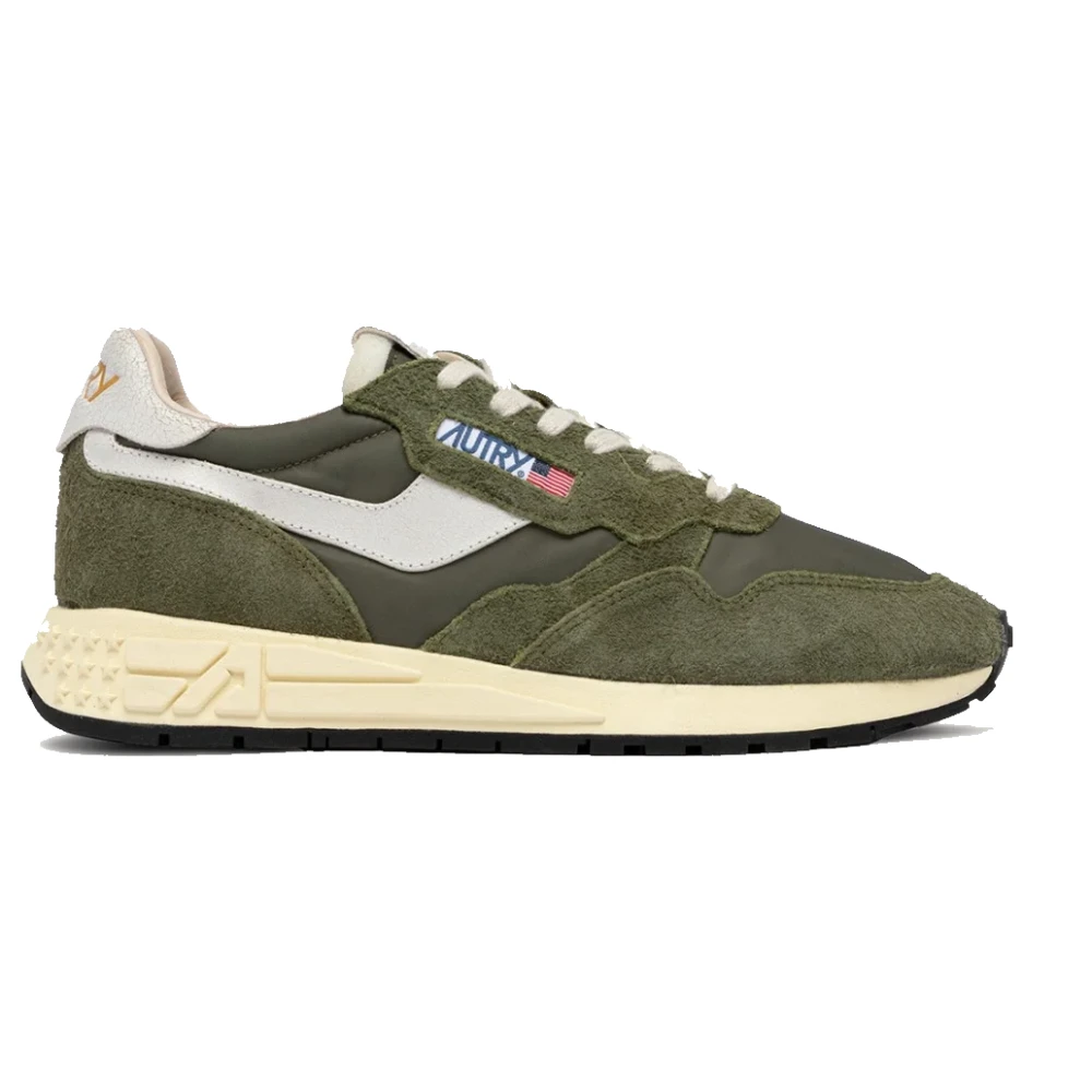 Autry Reelwind Lage Nylon en Suède Sneakers Heren Schoenen Veelkleurig Multicolor