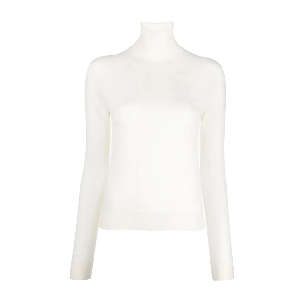 Jil Sander Beige Wollen Trui Beige Dames