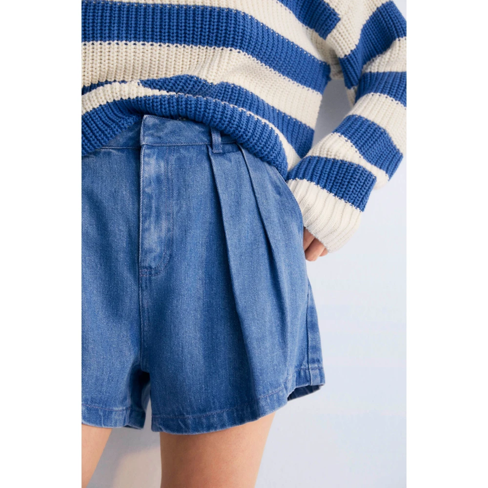 The New Society Leto Woman Jumper Cobalto Blue Dames
