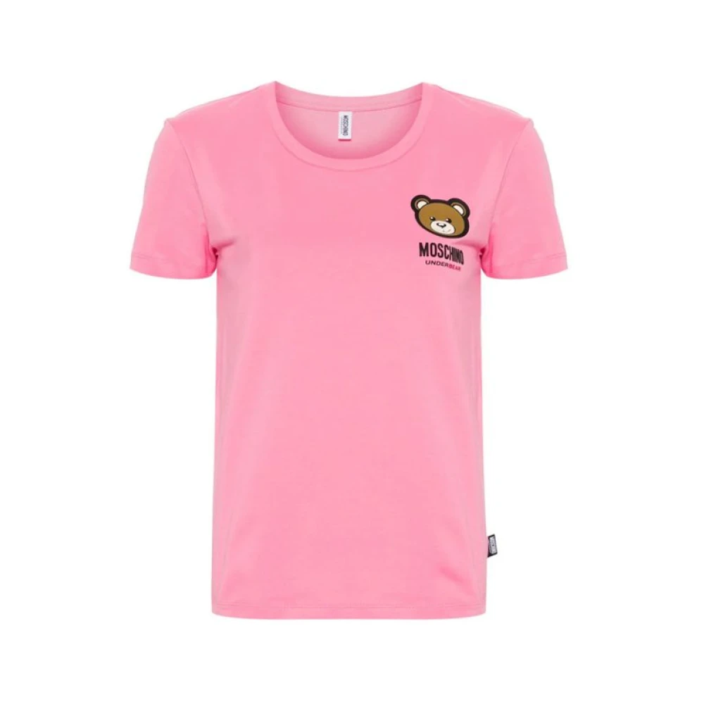 Moschino Rosa Teddy Bear T-shirt Pink Dames