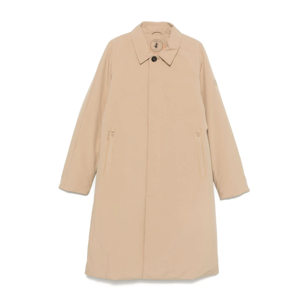 Save The Duck Beige Jas voor Mannen Aw24 Beige Heren