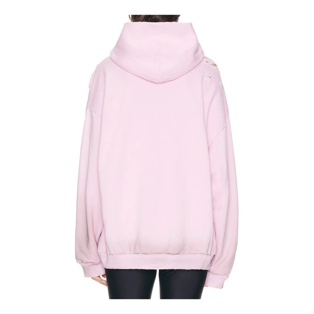 Balenciaga Roze Hoodie Damesmode Pink Dames