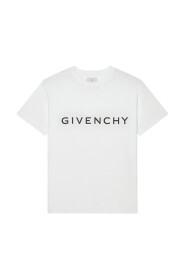 Oversized Herren T-Shirt mit Rundhalsausschnitt und Signature-Print