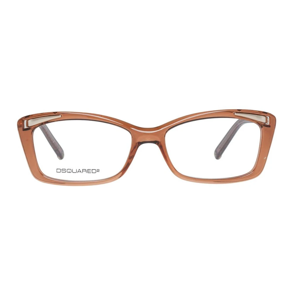 Dsquared2 Bruine Kunststof Dameshorloge Frame Brown Dames