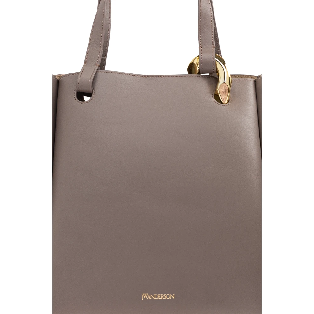 JW Anderson Shopper type tas Beige Dames