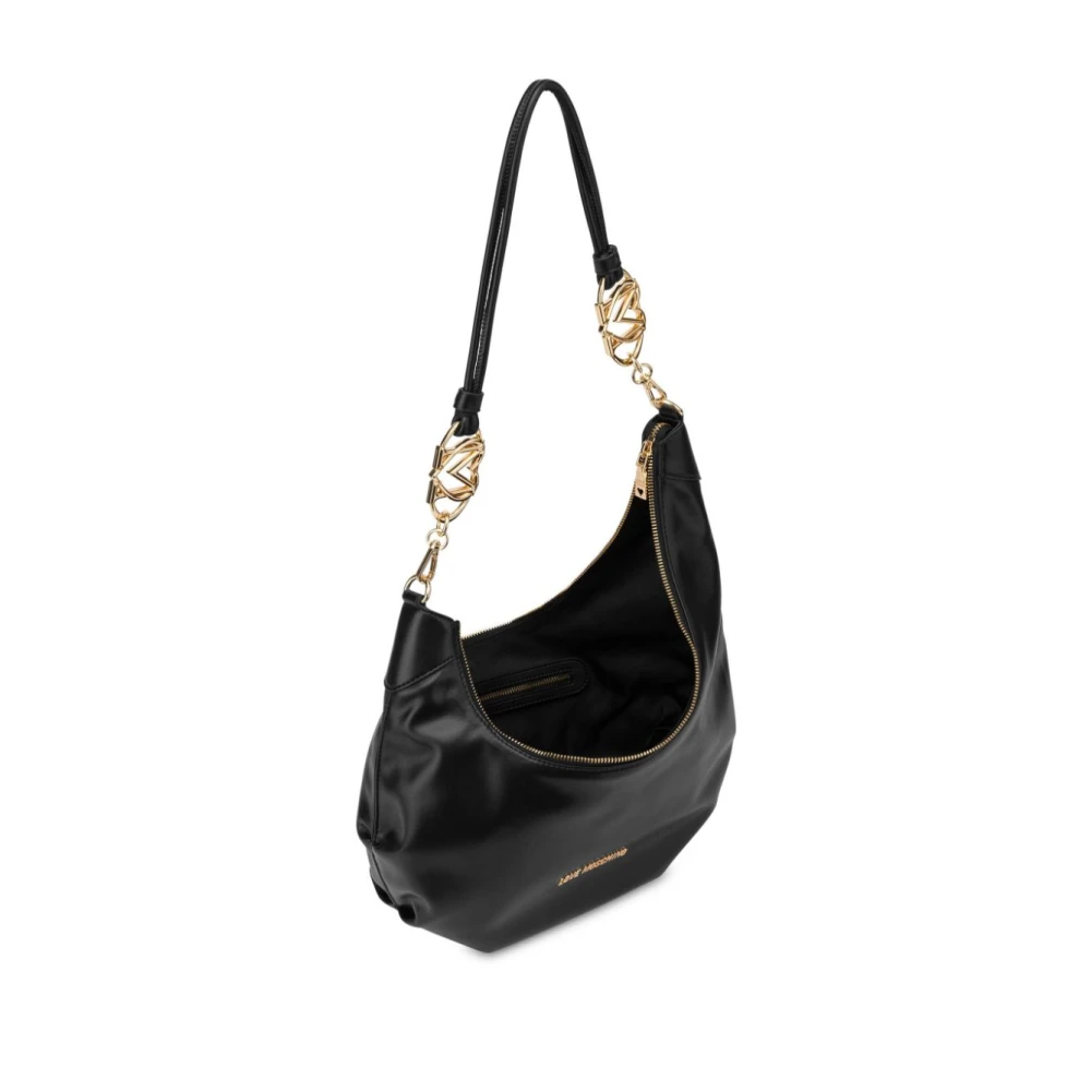 Love Moschino Zwarte schoudertas voor vrouwen Black Dames