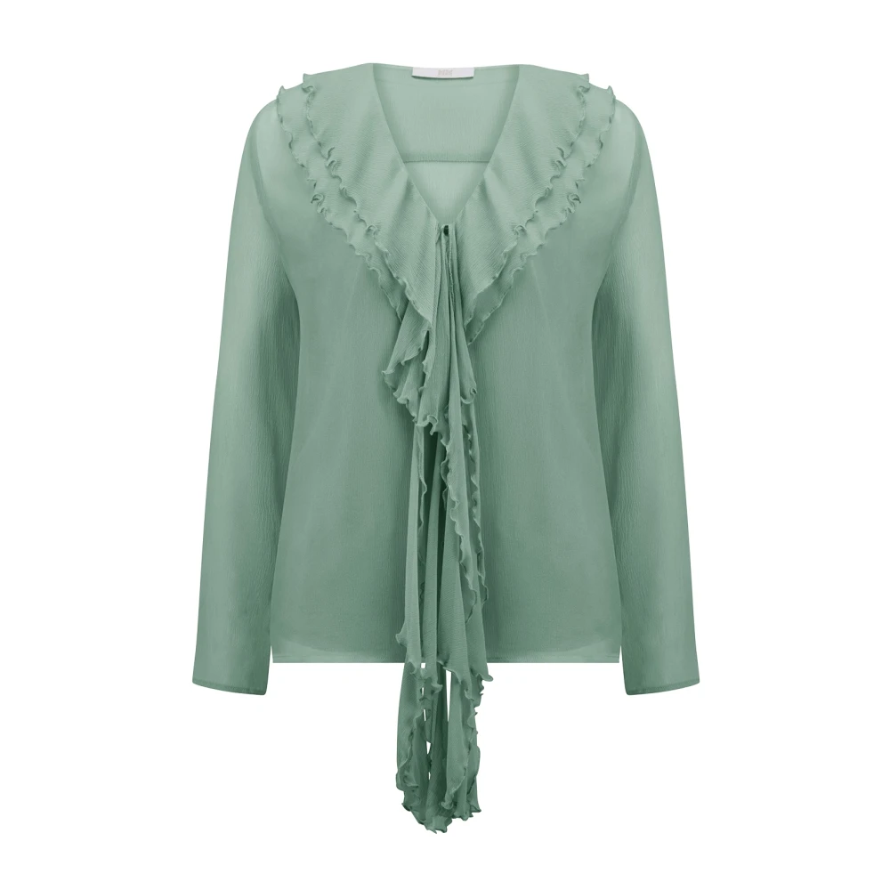 Riani Women's Green Blouses, S, Bluse