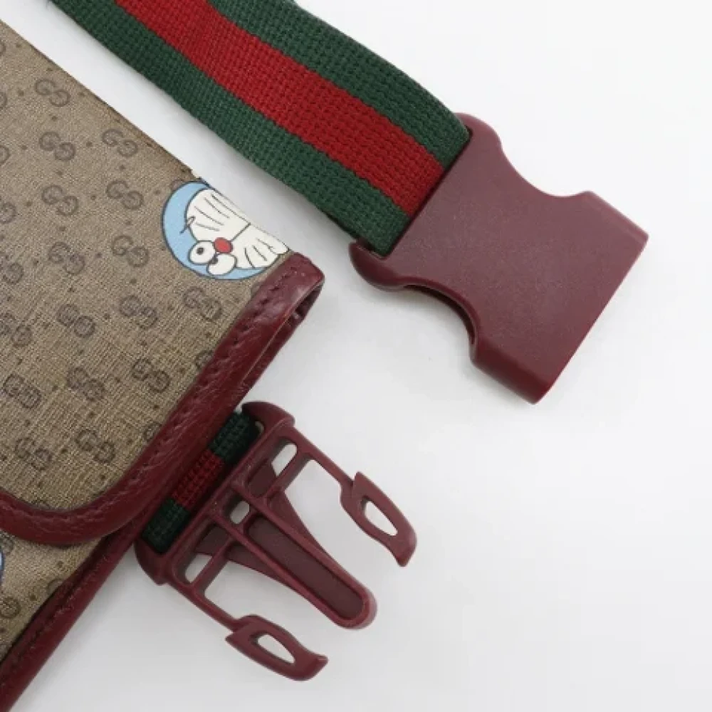 Gucci Vintage Pre-owned Canvas gucci-bags Brown Dames