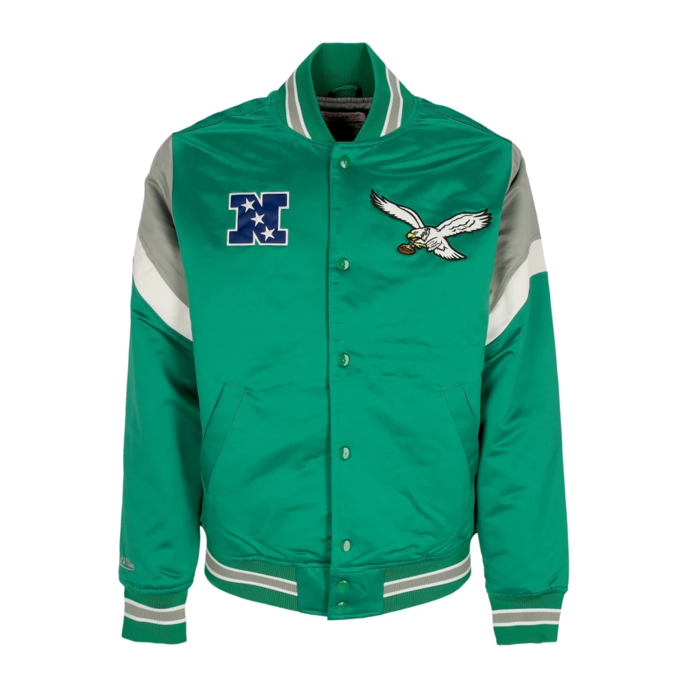 Mitchell & Ness NFL Heavyweight Bomberjack Philadelphia Eagles Green Heren
