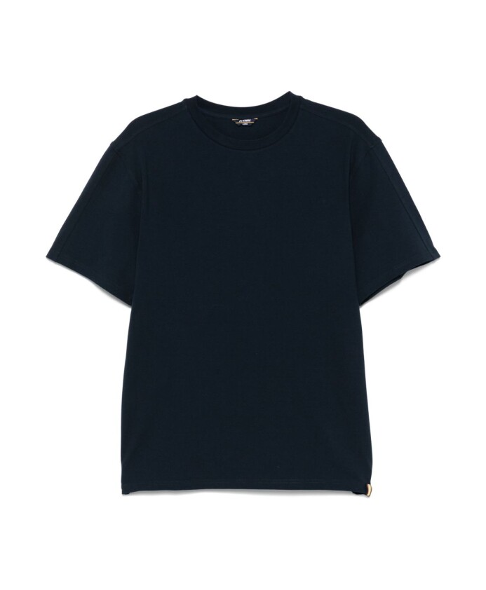 t-shirts-et-polos-bleus-col-rond