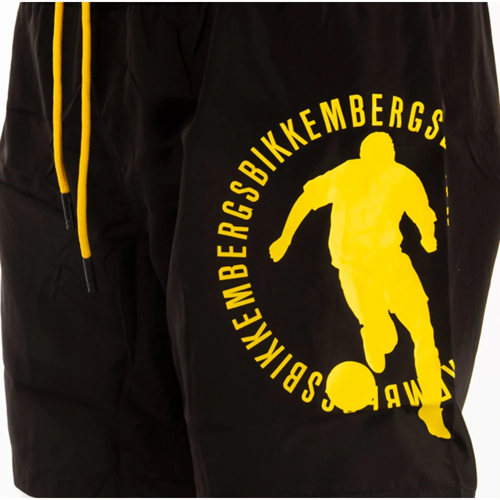 Bikkembergs Heren Trendy Strand Boxershorts Black Heren