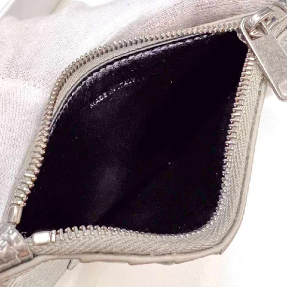 Celine Vintage Pre-owned Leather home-office Gray Dames