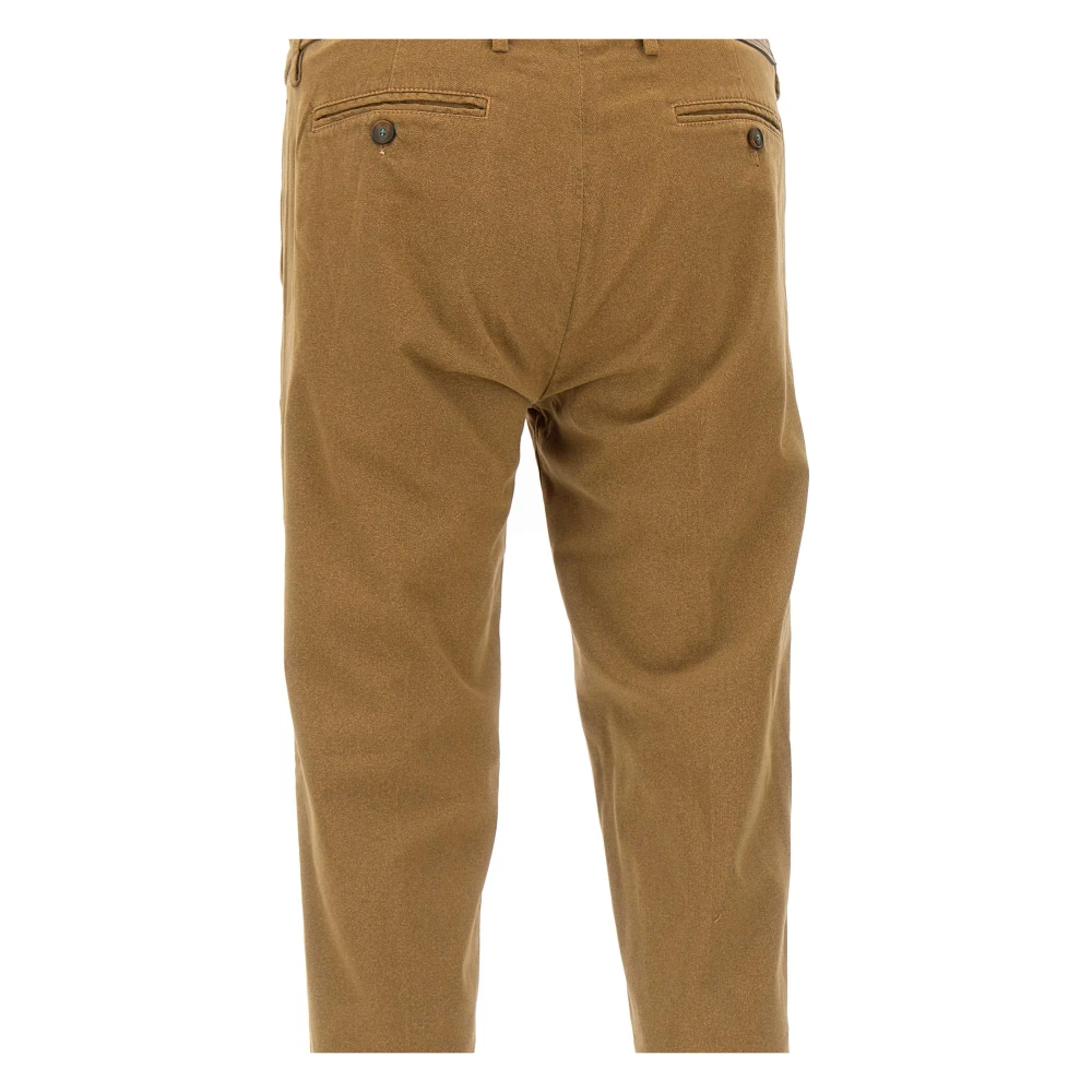 Re-Hash Bruine Casual Broek Brown Heren