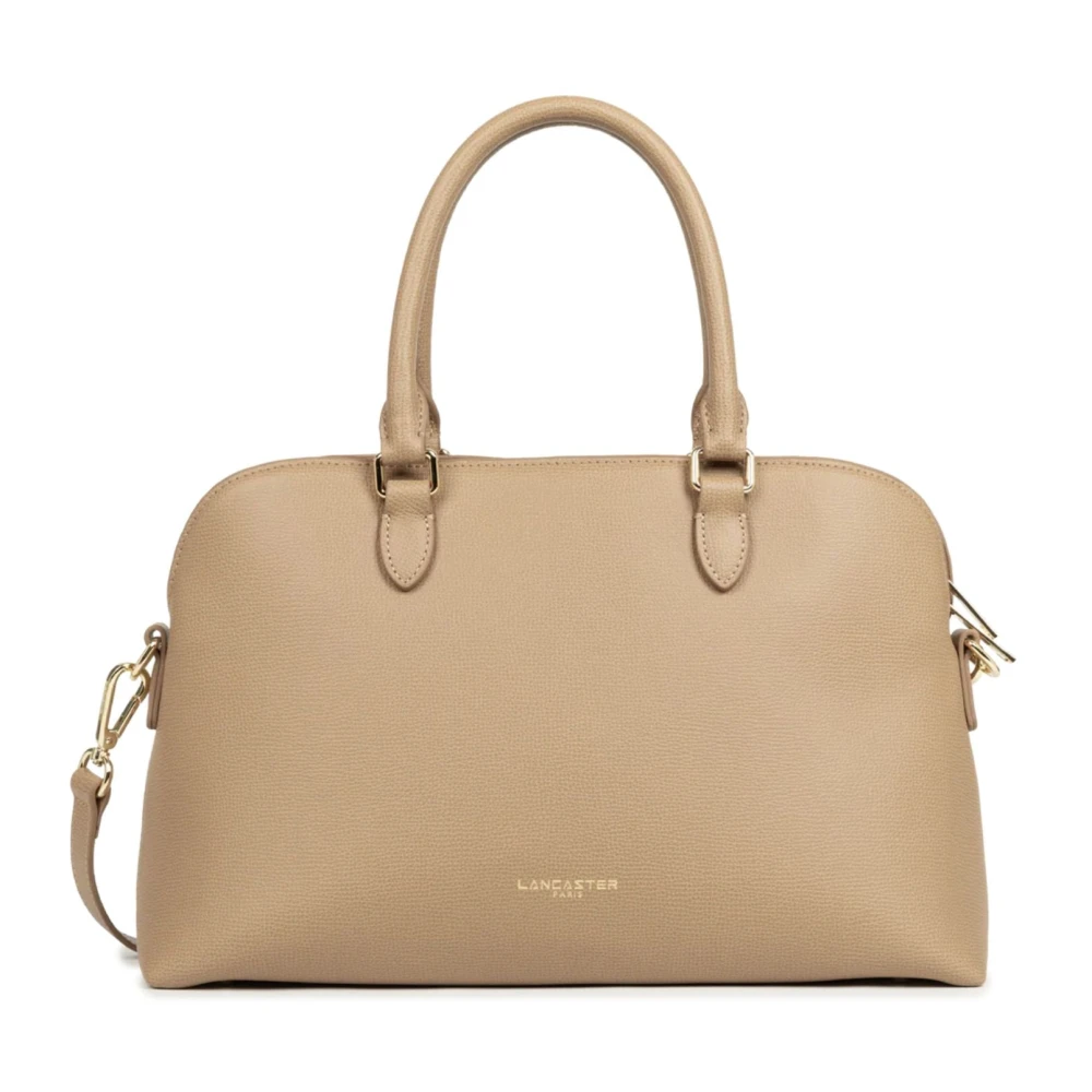 Lancaster Women's Beige Sac Demi Lune Zippé Sierra Jia