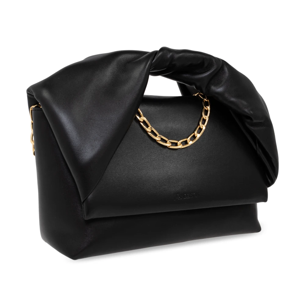 JW Anderson Handtas 'Large Twister' Black Dames