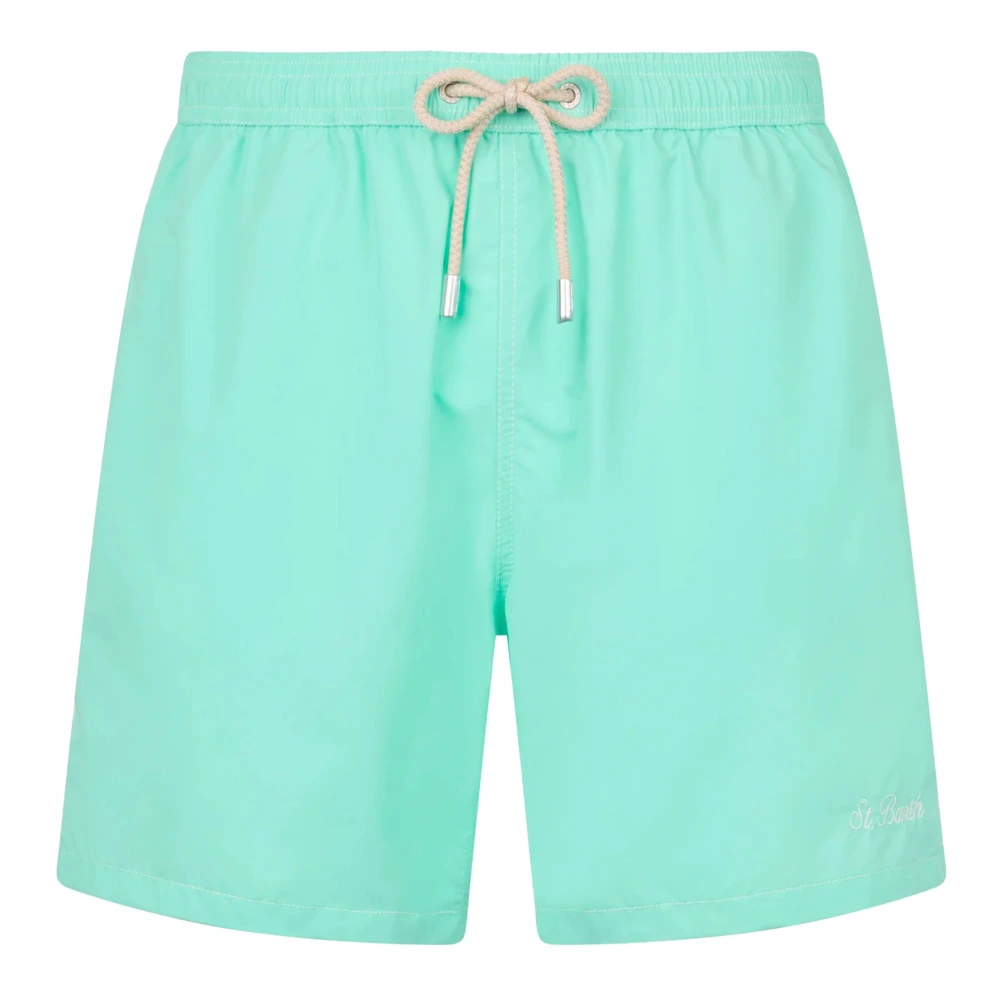 Mc2 Saint Barth Men's Green Hartford Costume - Beachwear - M - Swimwear
