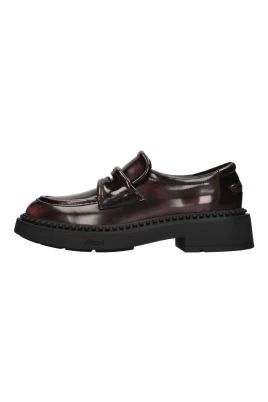 Platta skor Bordeaux