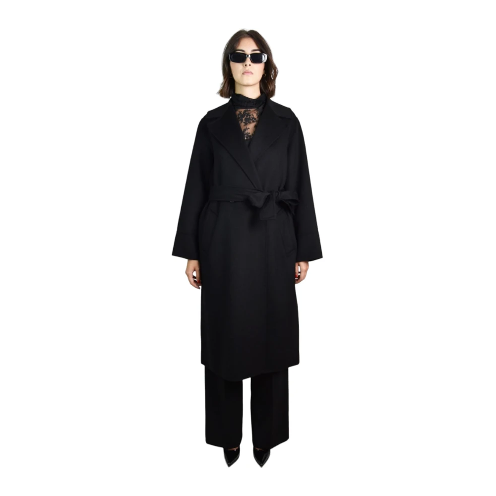 Kaos Stijlvolle Damesjas Synthetische Stof Black Dames