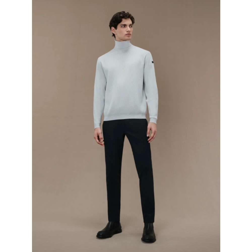 RRD Blauwe Chino Broek met Surflex Stof Black Heren