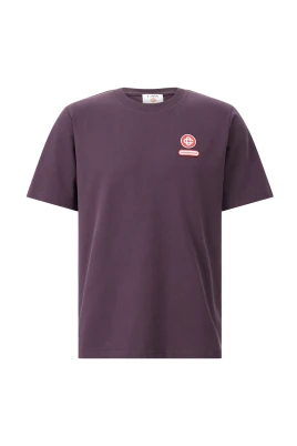 Logo Patch T-shirt i Bio-Bomull