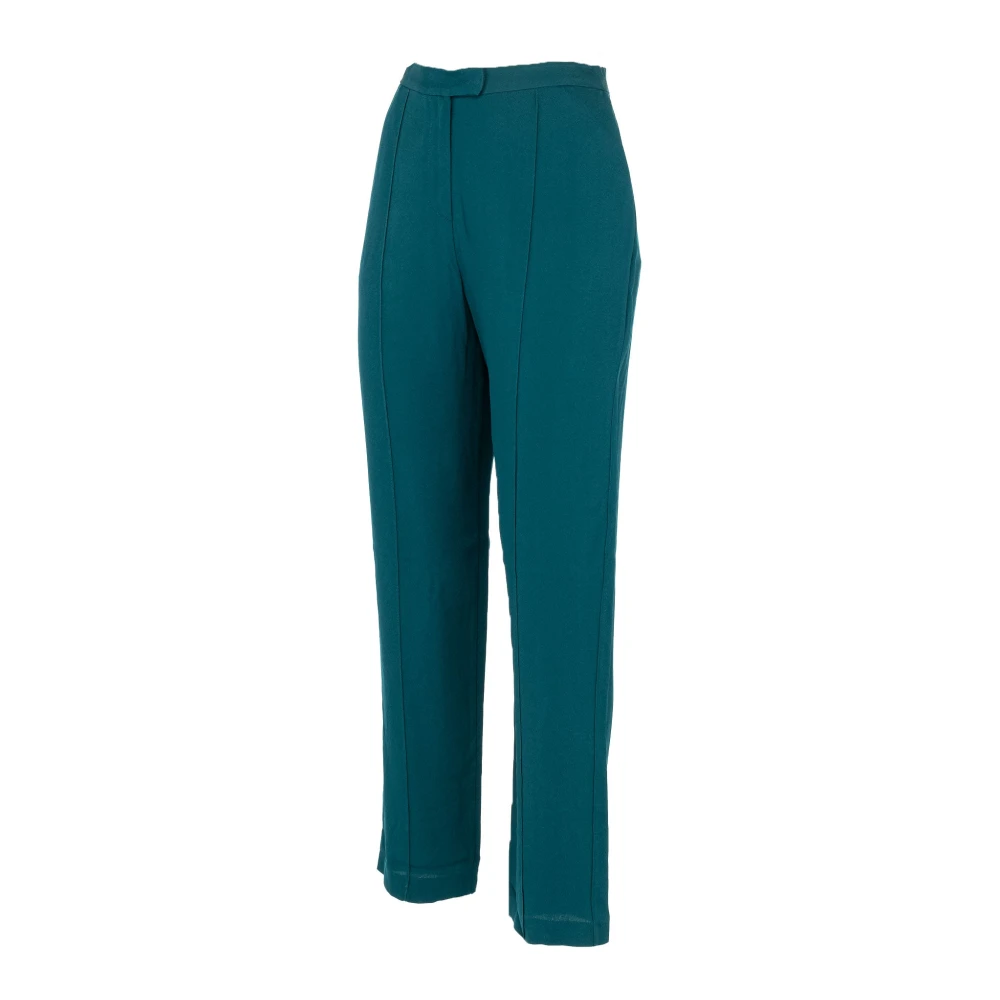 Manila Grace Elegante Palazzo Broek Groen Outlet Green Dames
